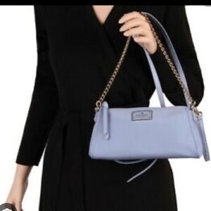 Kate Spade, EUC, Women's, Crossbody/ Shoulder Bag, Zipper Closure, Color Blue
